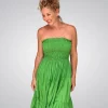 amelia midi dress sassy green s m l 695k