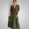chanel tie up maxi green s m l 1.300 mil